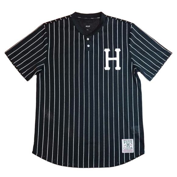 HUF Other - HUF Baseball Jersey WORLDWIDE COLLECTION sz:MEDIUM  EXCELLENT CONDITION